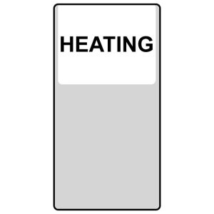 225 Swift 695 'HEATING' Cable ID & Marking Labels