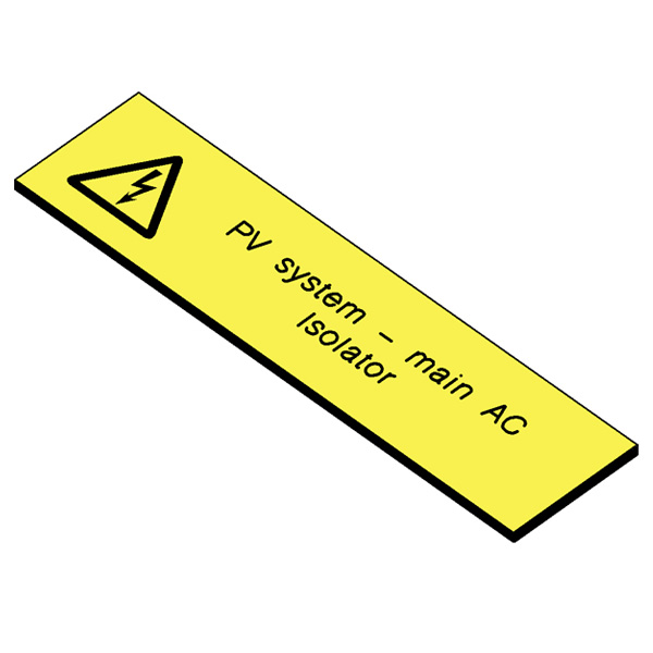 Swift ENGPVS123 PV SYSTEM MAIN AC ISOLATOR