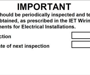 100 Swift 204 ECA Periodic Test Labels