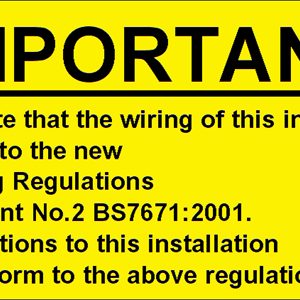 207 Swift 310 Important Harmonised Cables Labels